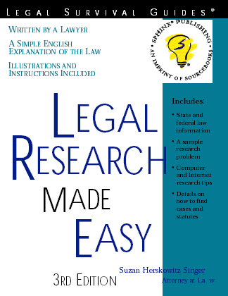 Title details for Legal Research Made Easy by Suzan Singer Herskowitz - Wait list